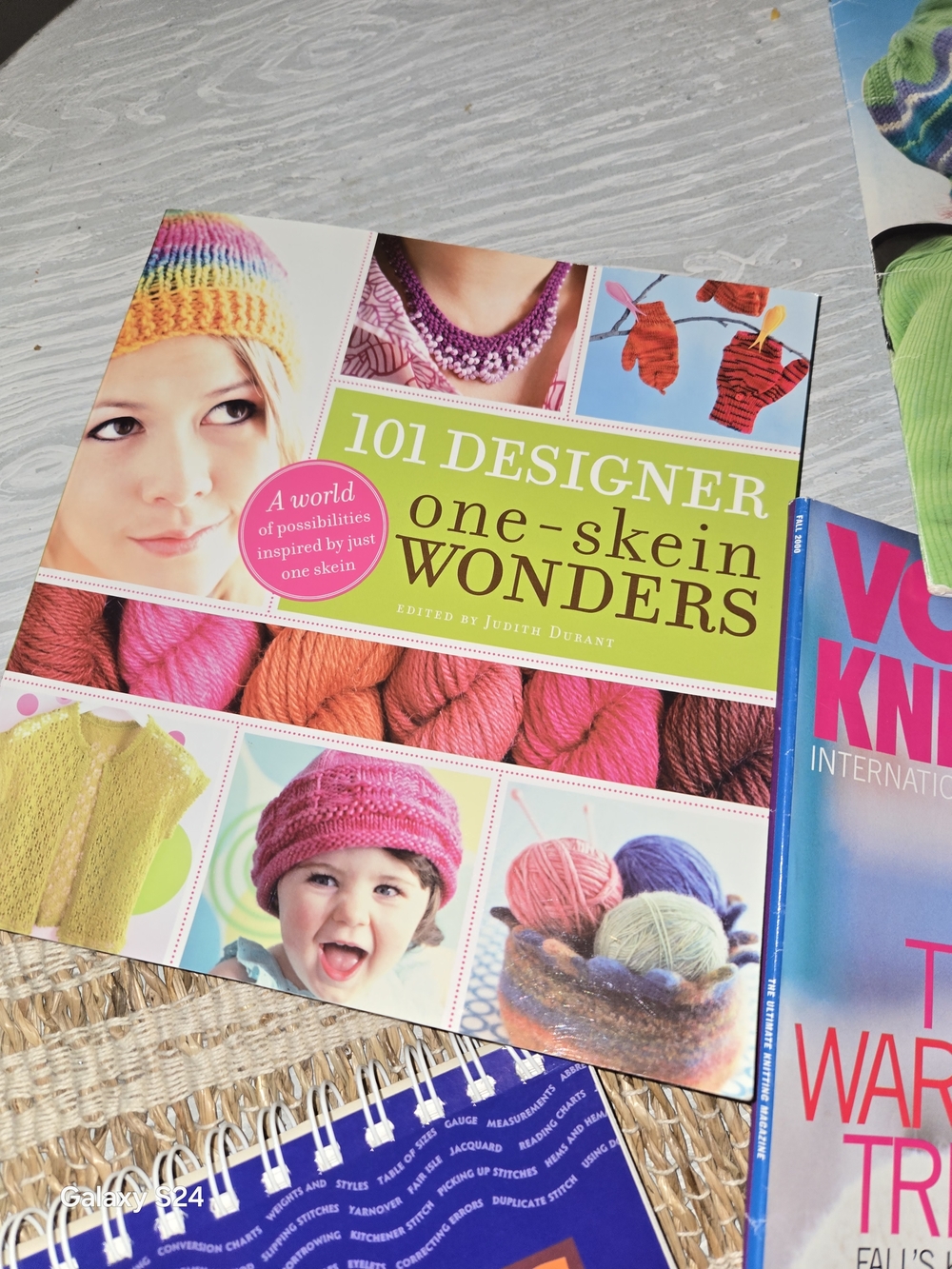 Assorted Knitting Pattern Books Booklets - Colorful Covers - Picture 2 of 4